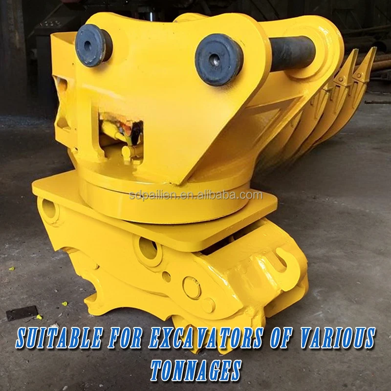 

Fast Change Excavator Quick Coupler, 360° Swivel Improves Versatility Saves Time Hydraulic Excavator Rotary Quick Connector