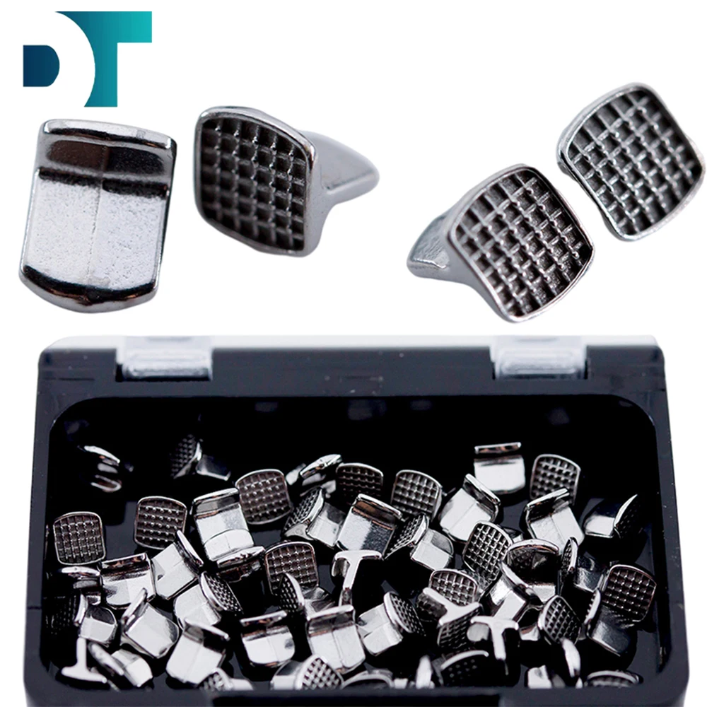 Dental Orthodontic Bite Opener Tongue Tamers Dentist Brackets Bondable Metal Lingual Buttons 50Pcs/Pack Ortodoncia Accessories