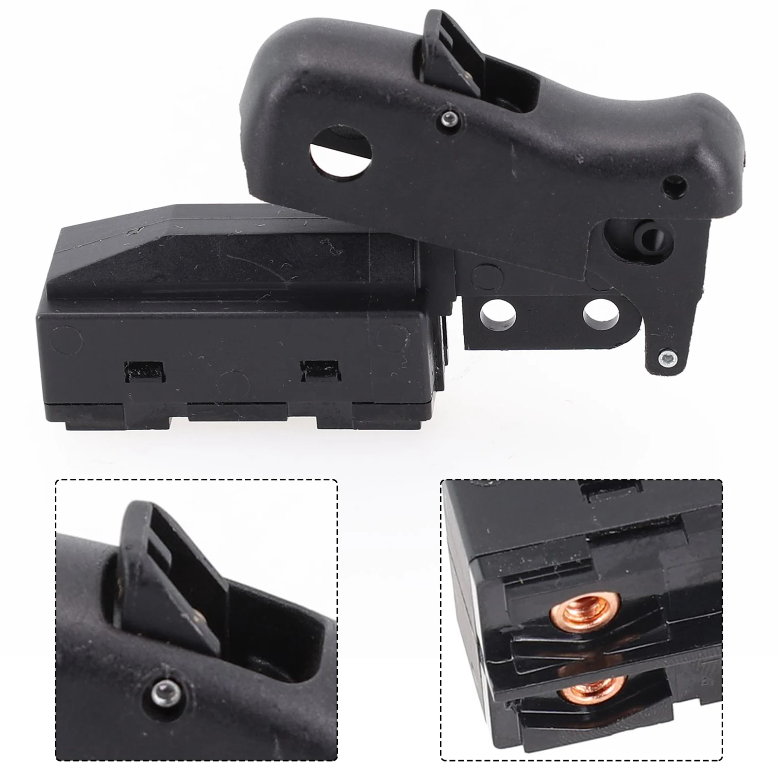 

Replacement Switch Trigger Replaces Spare Part Plastic 1pc 606056-00 Accessory DWS779 DW712 Miter Saw Brand New