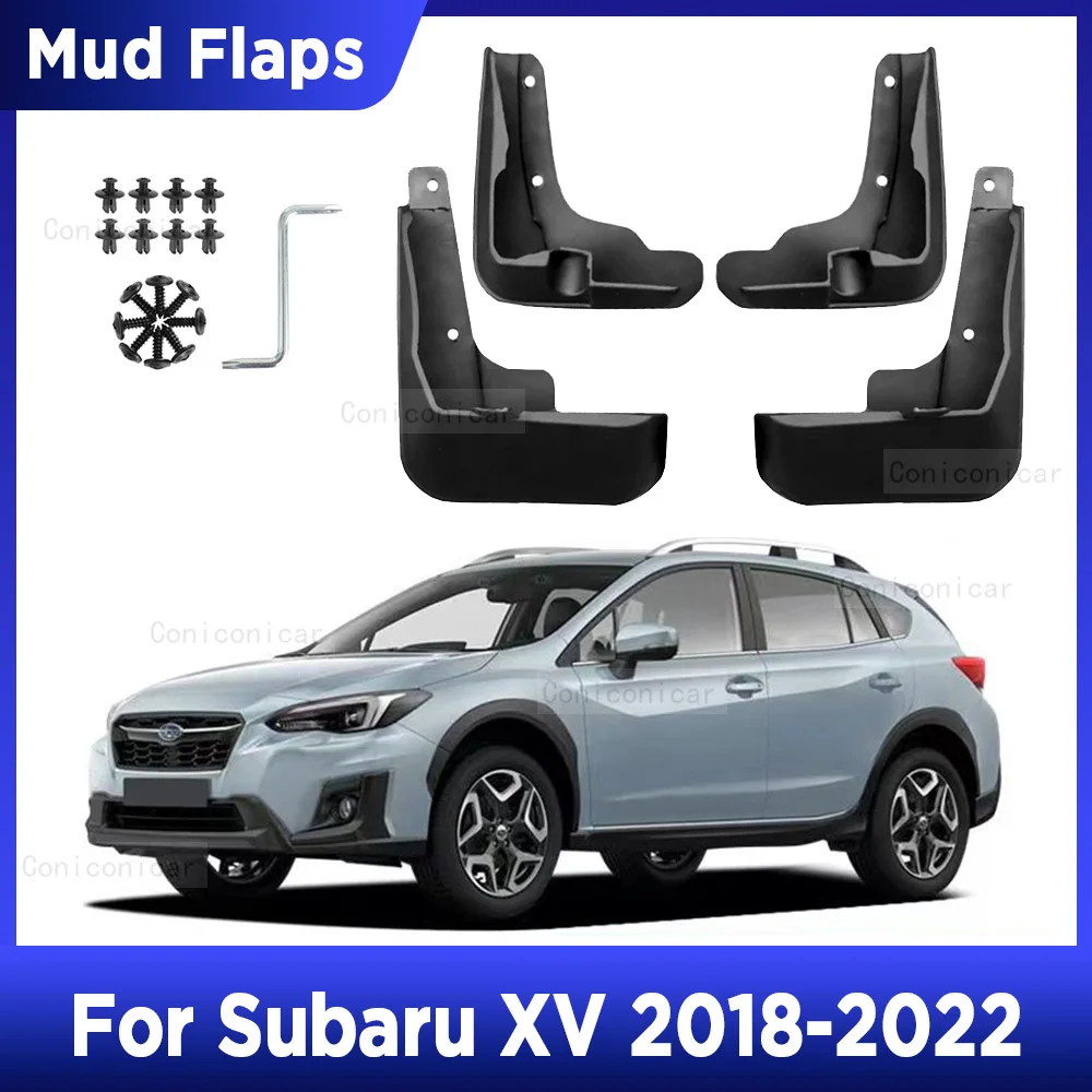 

4 шт., брызговики для Subaru XV 2020 2021 2018-2022