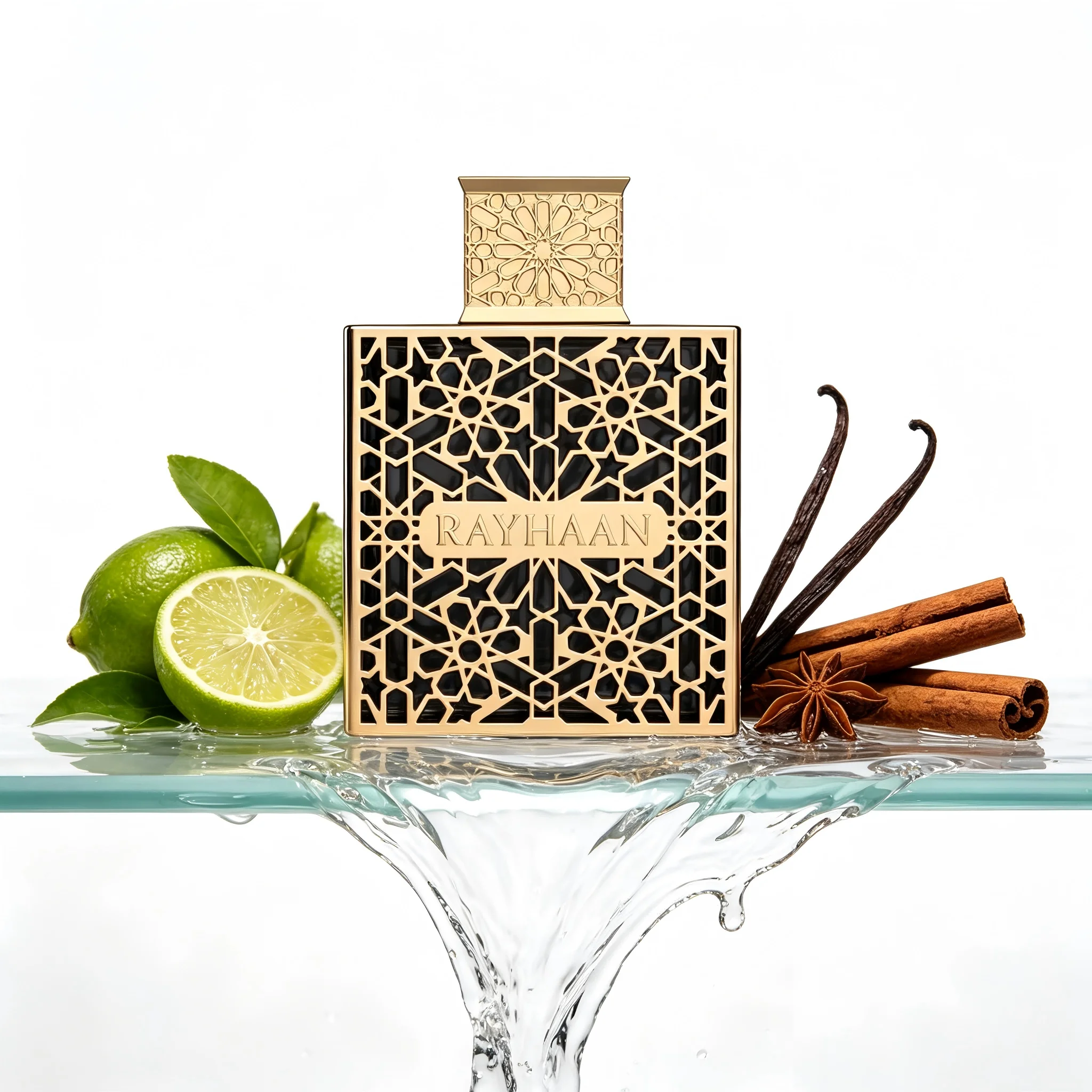 

Rayhaan Unisex Eau De Parfum Spray 3.4 Ounce Warm Fresh Scent Suitable for Various Occasions Ideal Gift