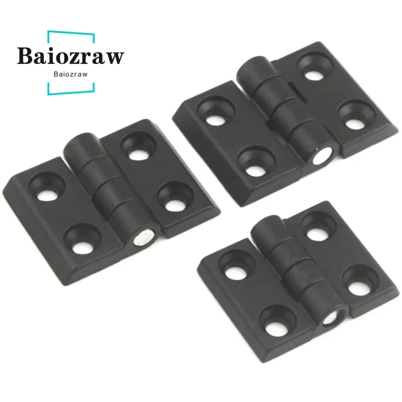 Black hinge 2020/3030/4040 finished aluminum alloy hinge active hinge profile connection