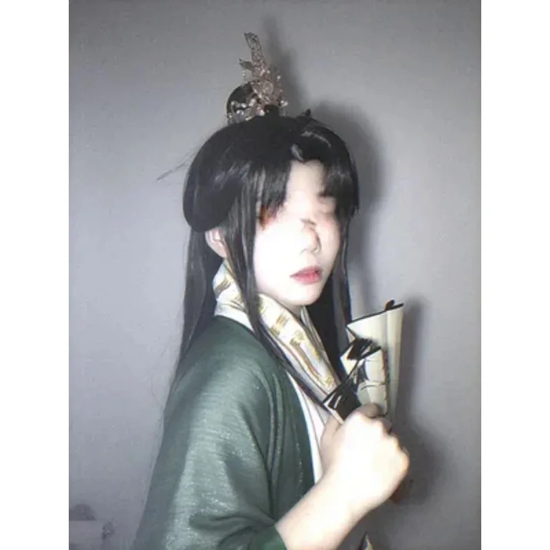 حثالة الشرير نظام التوفير الذاتي تأثيري ازياء شين تشينغ تشيو شعر مستعار شين تشينغ تشيو تأثيري الباروكات الصينية زي الهالوين