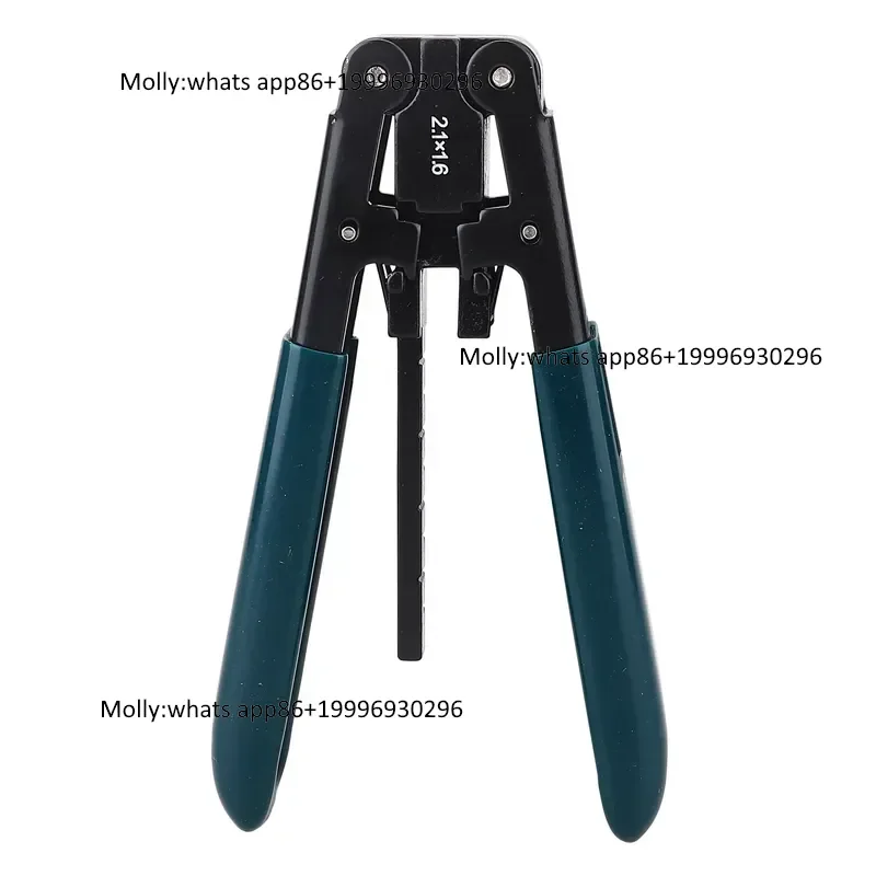 New 5G Green Fiber Optic Stripper - High Precision Cable Jacket Stripper for FTTH Drop Wire - Durable Metal Body Optical Tool