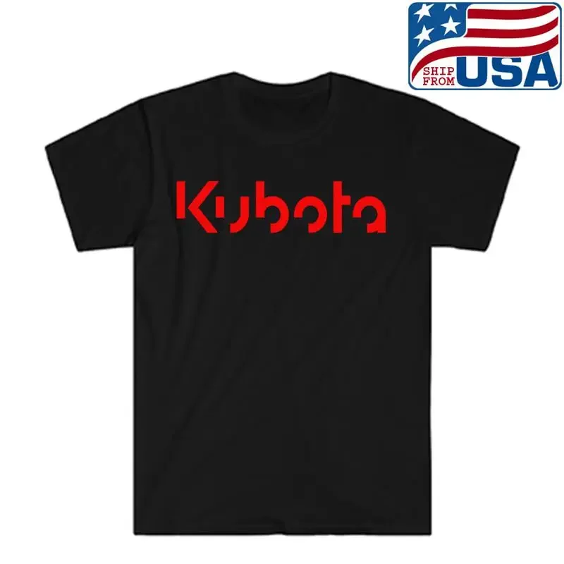 Kubota Tractor Men's Black Size S to 5XL T shirt