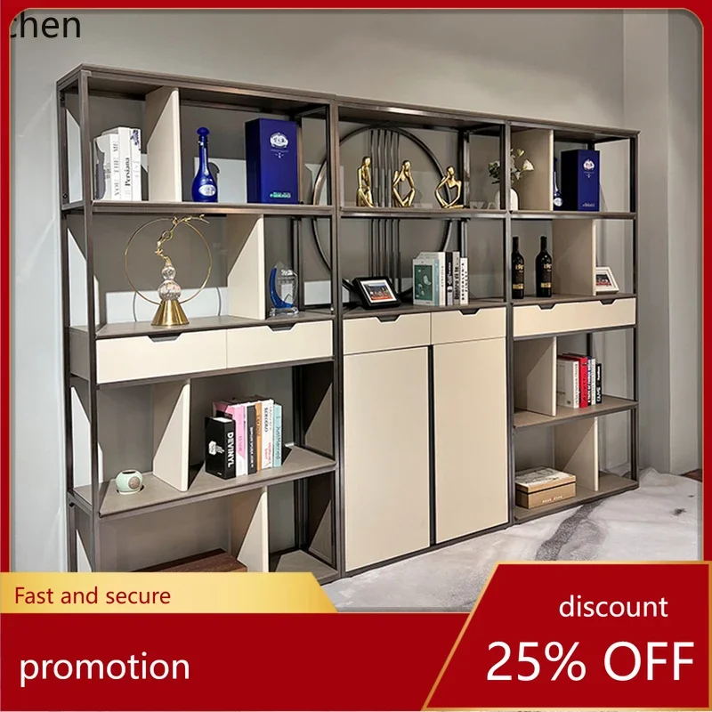 A2-27  Bogu Rack Tea Display Cabinet Shelf Office Tea Room Partition Screen Modern Simple Duobao Pavilion Background Cabinet