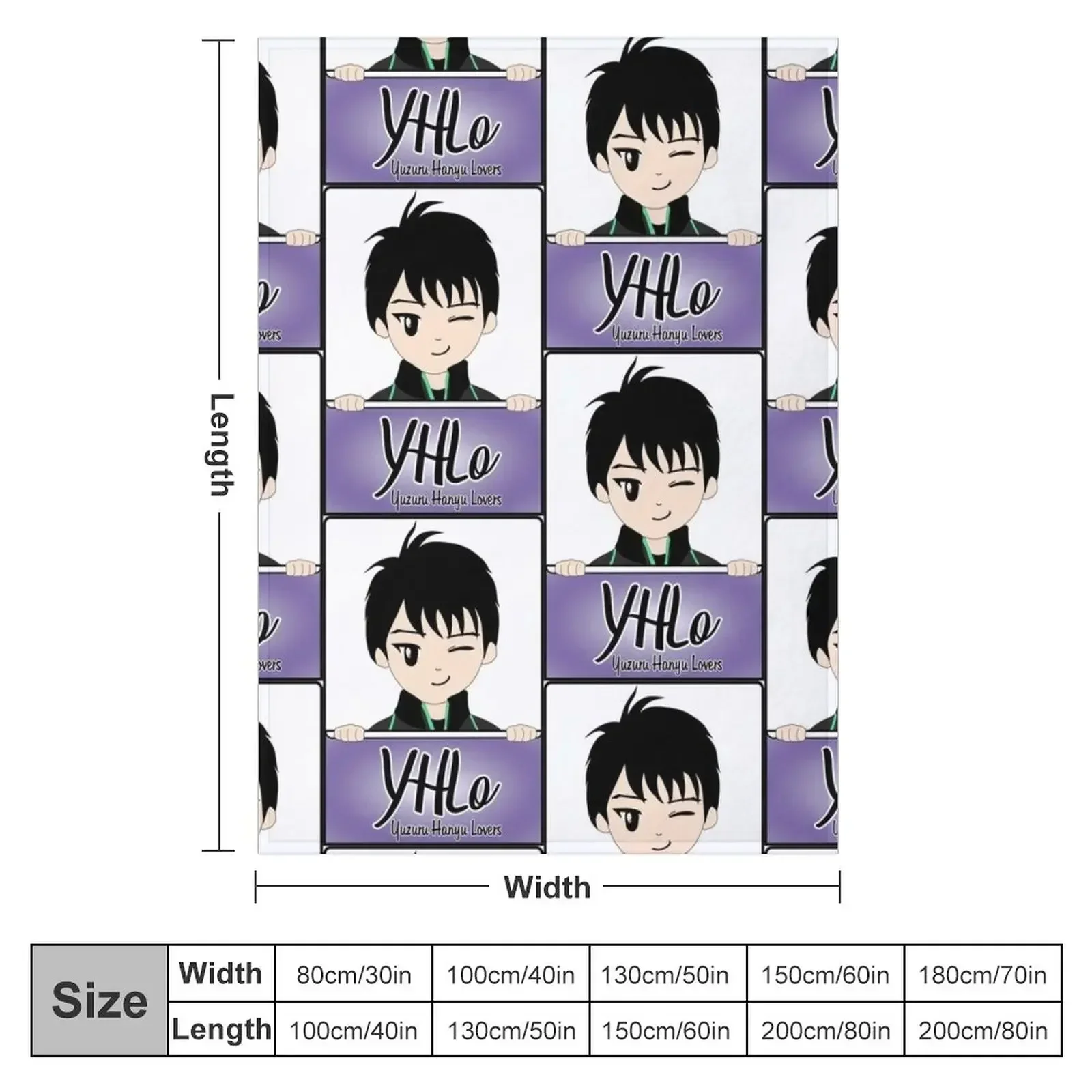 Yuzuru Hanyu Lovers Throw Blanket Single Cute Bed linens Sofa Throw Blankets