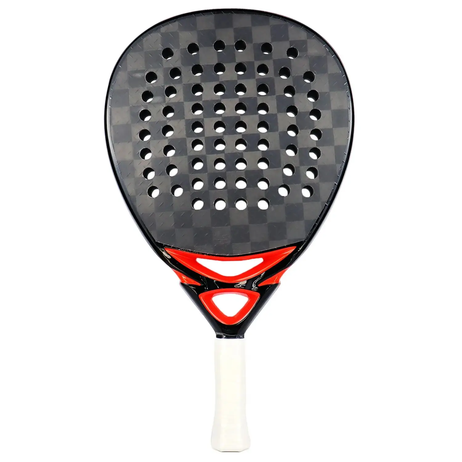STLFBeach Racchetta da tennis 3K/12K/18K Racchetta da paddle in carbonio 3D Superficie ruvida EVA Morbida 38mm Pala da paddle Pickleball Racchetta da tennis