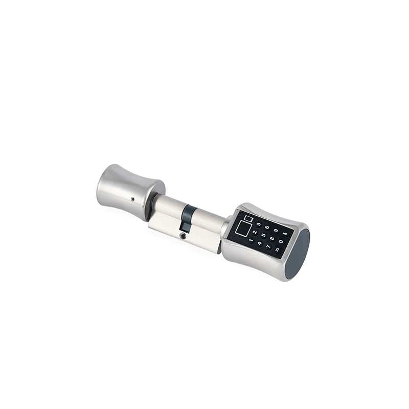 Smart Lock Cylinder 6 Unlocking Methods,  IC Card, APP Remote Temporary Password, Long Standby, Quick Installation for Home Door