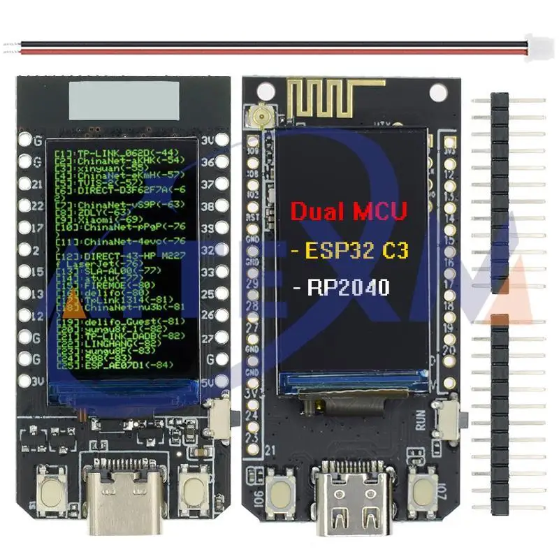 Imagem -03 - Development Board Esp32 s3 1.14 Lcd para Arduino Wifi e Módulo Compatível com Bluetooth 1.14 T-display-picoc3