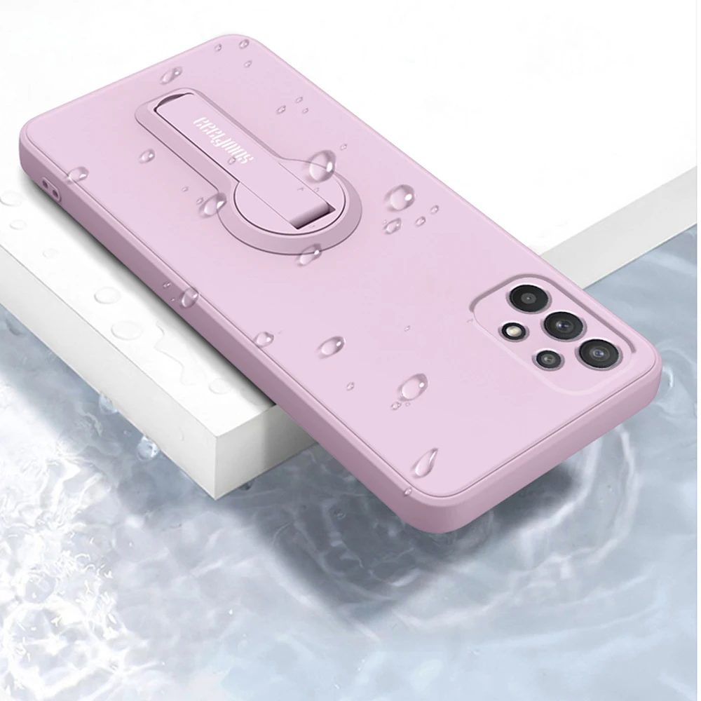 Phone Case For Samsung Galaxy M55 M15 M13 M14 M53 M51 M23 M33 M34 M31 M30 M21 Liquid Silicone Cover Case Holder Screen Protector
