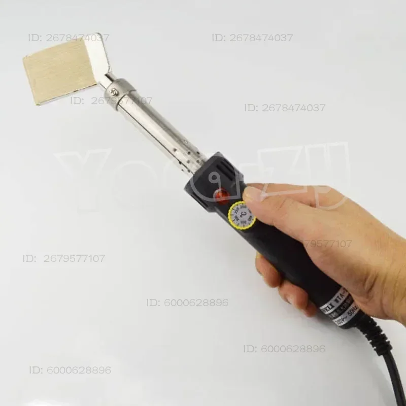 PU WTA-200 Round Belt Welding Soldering Iron Drive Belt Connector Polyurethane Belt Hot Melt Machine 200W 0-400 Adjustable NEW