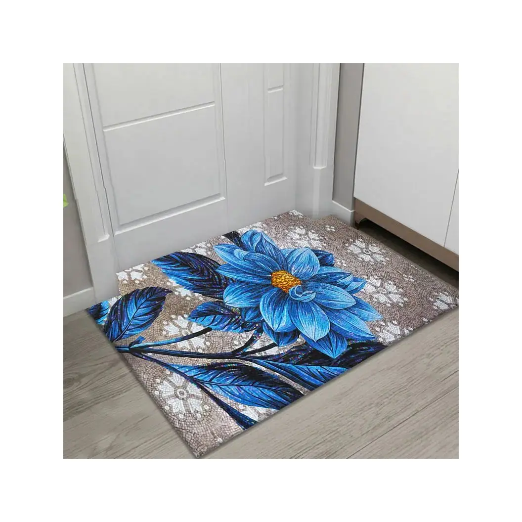 Rug Carpet Modern Chinese Luxury Embroidered Cotton Acrylic Customized Jacquard doormat