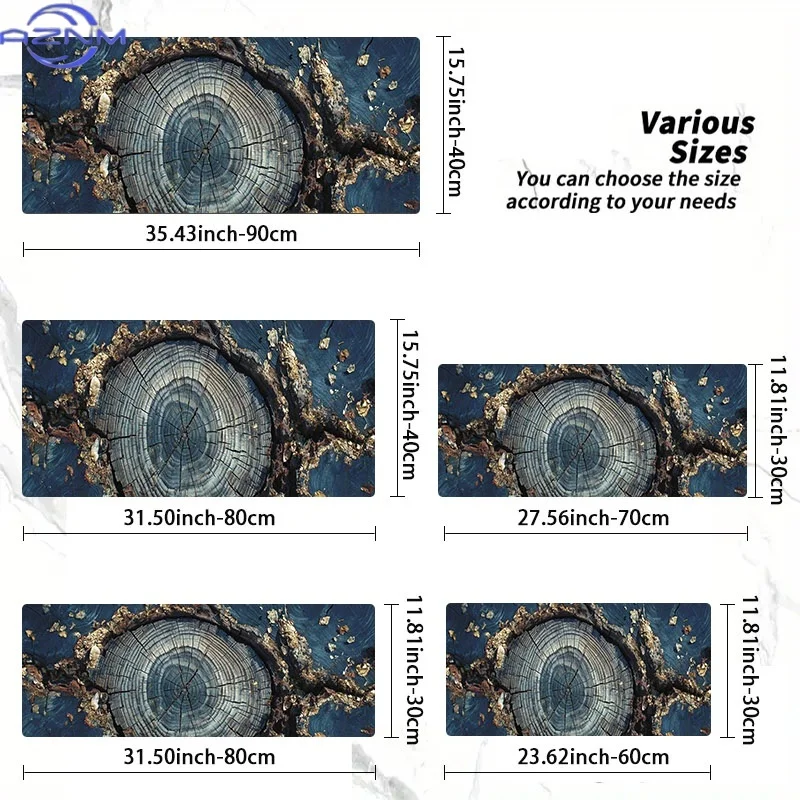 Mouse Pad Designed Like a Tree Trunk, Made from Rubber, Available in Various Sizes, Great for Programmers And Gamers, an Excelle