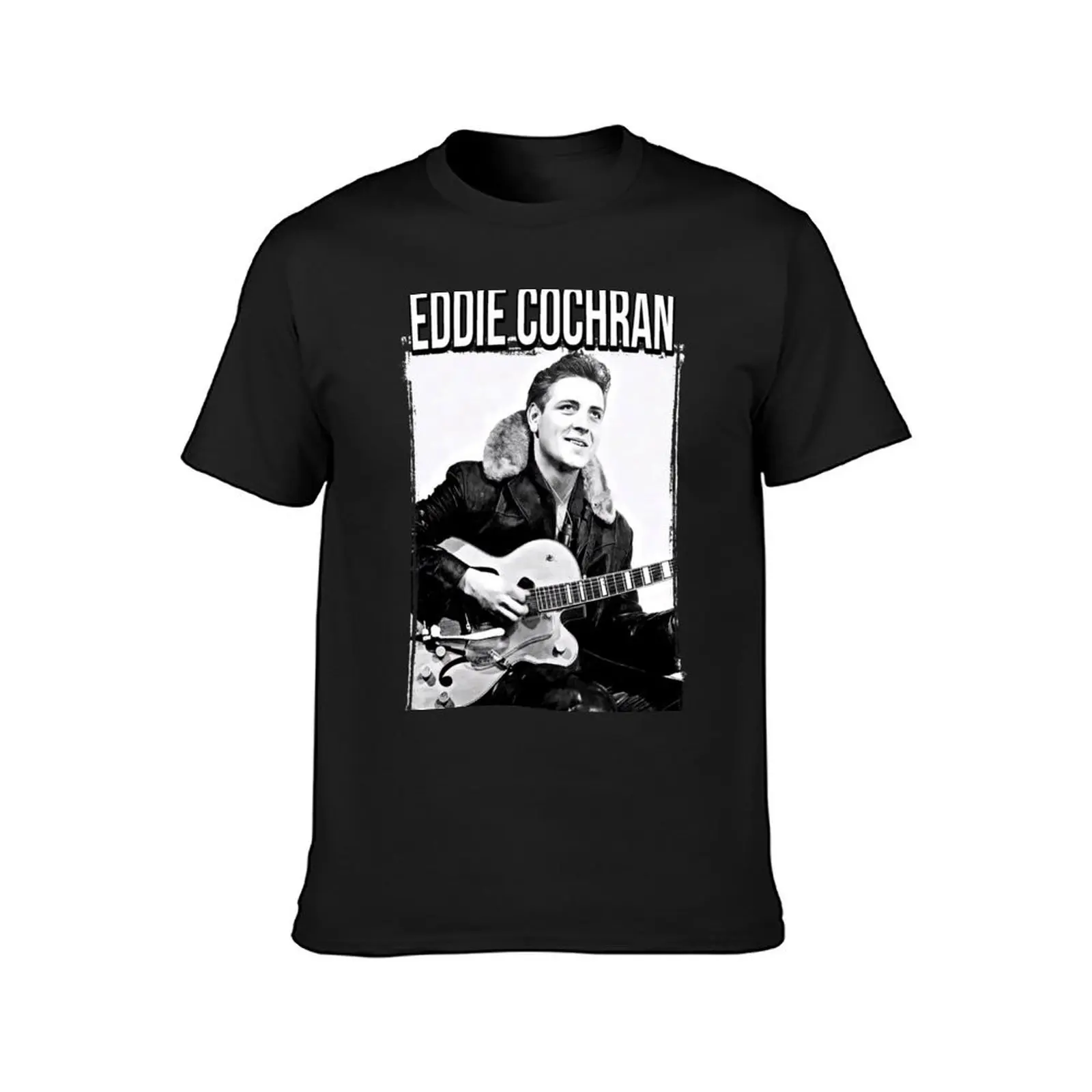 People Call Me Eddie Cochran T-shirt oversized plus sizes mens graphic t-shirts anime