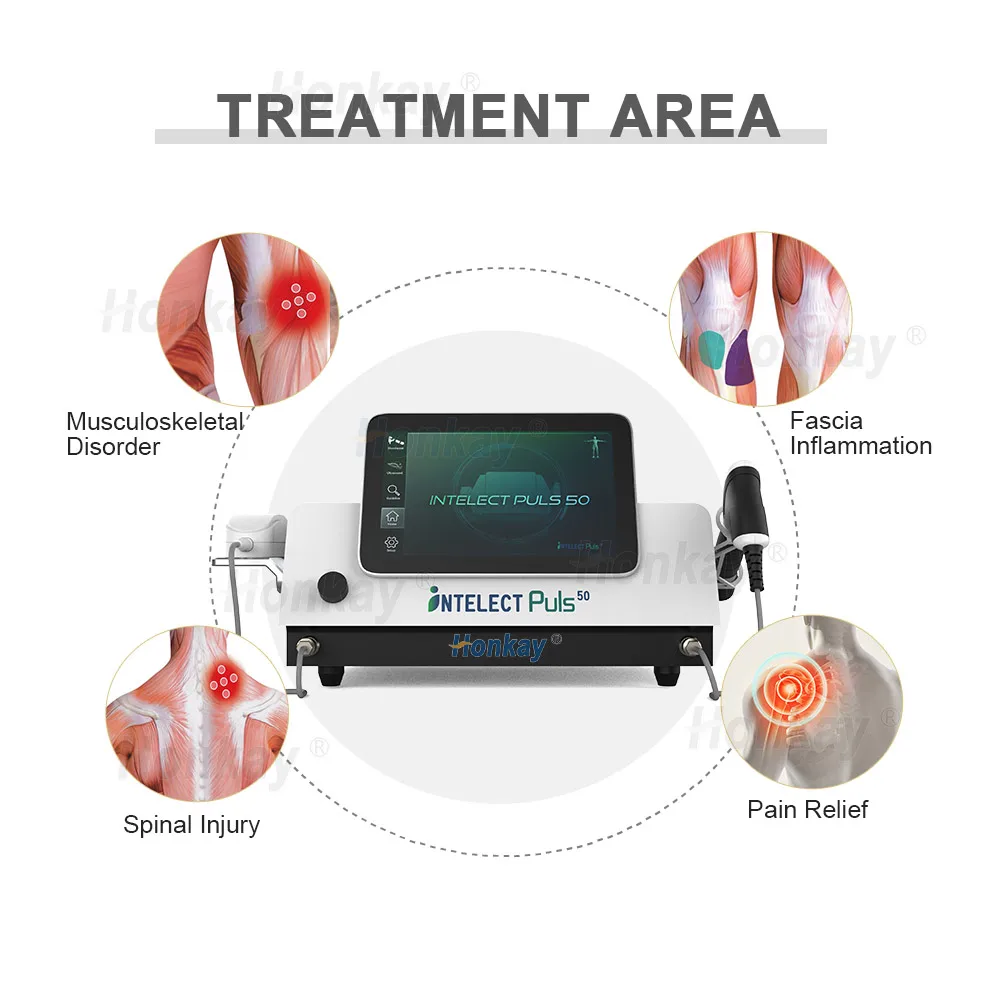 Terbaru 2 In 1 Pneumatic Shockwave Ultrasound pereda nyeri mesin fisioterapi untuk tubuh rasa sakit peredam kejut akustik mesin gelombang