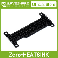 Waveshare Dedicated Aluminum Heatsink For Raspberry Pi Zero Series, Zero/Zero 2 W, Fast Heat Dissipation, Cooller