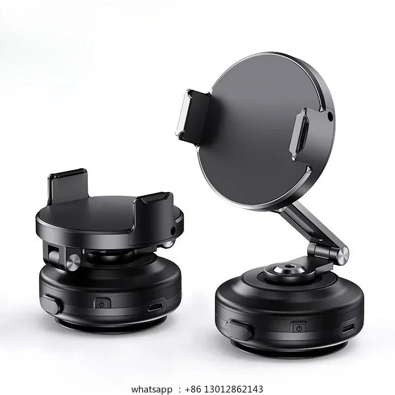 2026GOOD NEW Vacuum Adsorption Mobile Phone Holder Foldable Desktop Kitchen Navigation Electric Magnetic Holder