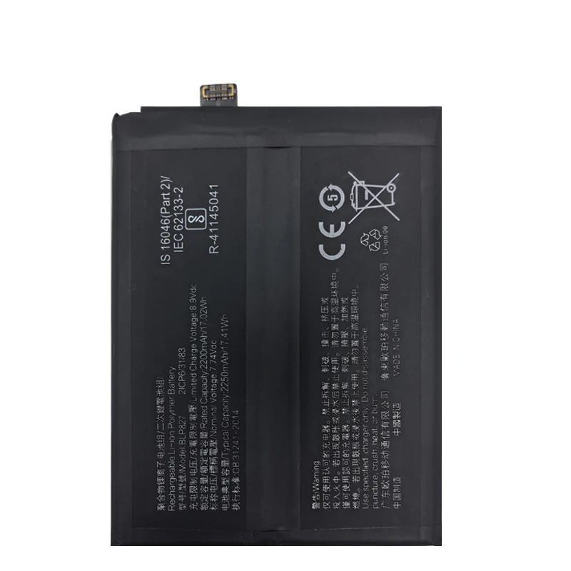 Bateria Original para OnePlus 9 Pro, Baterias De Telefone De Alta Qualidade, Transporte Rápido, BLP827, 4500mAh, 1 +, 2022