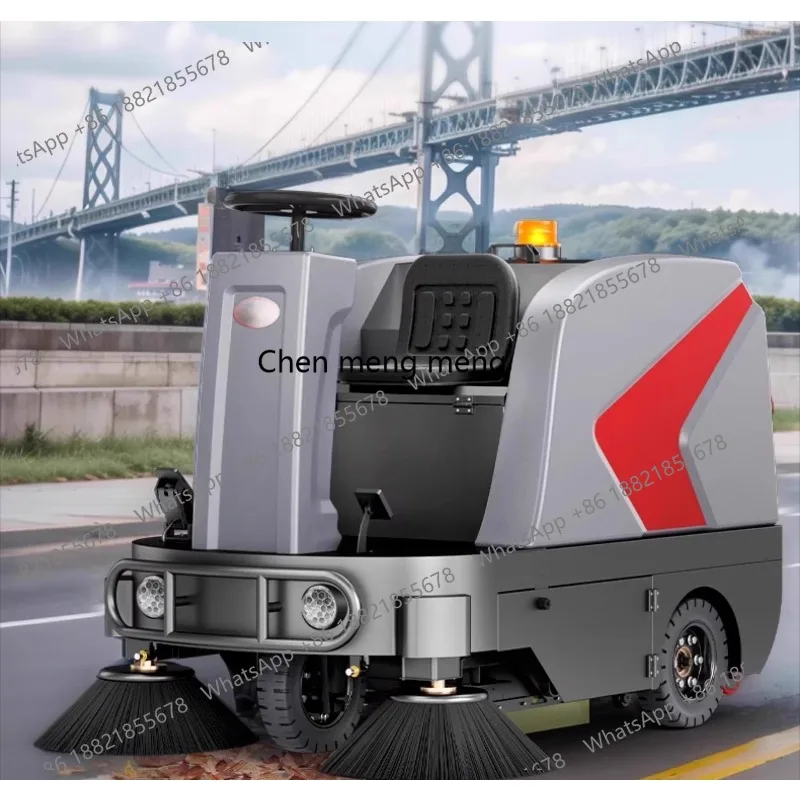 Driving sweeper commercial, warehouse property sweeper electric sweeper