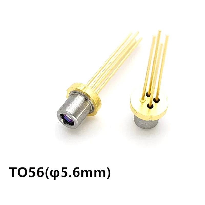 2pcs 1610nm 5mw Infrared Laser Diode 5.6mm S-Type Laser Emitting Component for Professional Use
