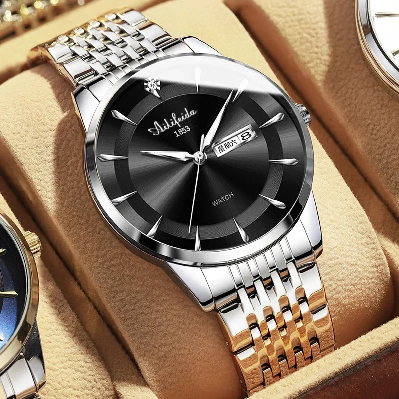 Nuevo reloj con correa de acero