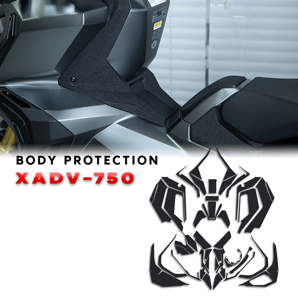 

FOR XADV 750 Protector For Honda XADV X-ADV 750 XADV750 2021 2022 Motorcycle Sticker Decal Gas Fuel Knee Grip Traction Side