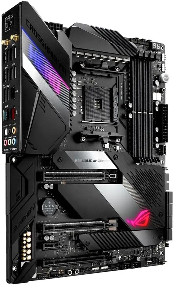 ASUS X570 Motherboard  ROG Crosshair VIII Hero (WI-FI) Motherboard AM4 DDR4 128GB M.2 support 5600 5300 4355 2600 4700 5700 5900