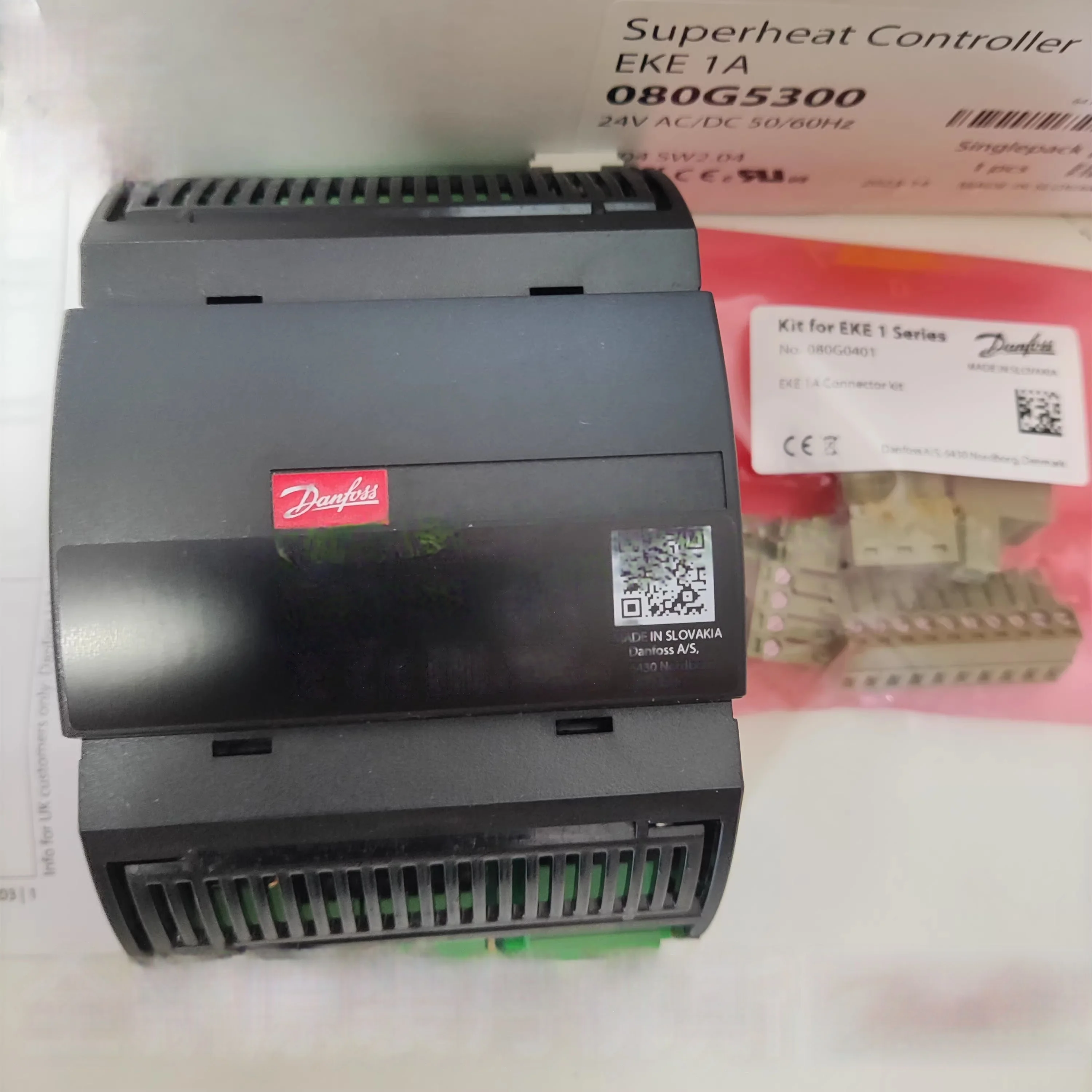 New for Danfoss controllers: EKE1C (080G5400)  EKE1A (080G5300)  MMIMYK (080G0073)  MMIGRS2 (080G0294)