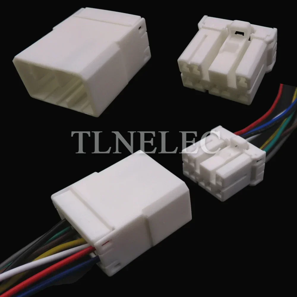 8 Pin Way Automotive Male Female Wiring Harness Connector with Wires Auto Unsealed Sockets 174931-1 173850-1 1-174955-1