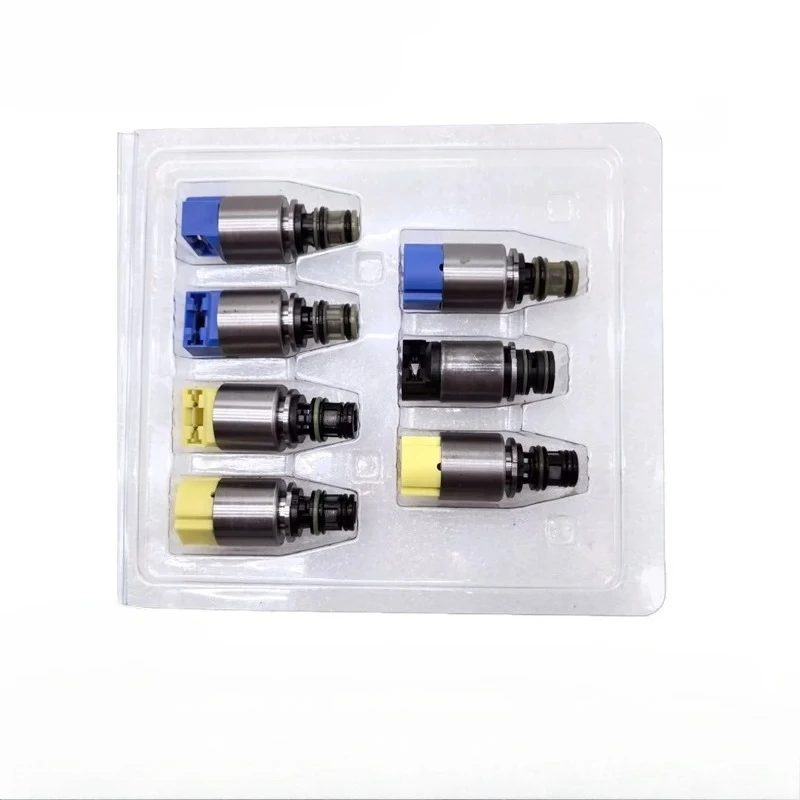 7 PCS 1068298044 Solenoid Kit Transmission Solenoid Valve for BMW 128i X5 X3 X4 Z4 Audi S4 S8 A4 A6 A8 Q7 Jaguar 6HP19 6HP26
