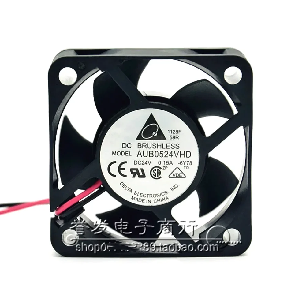 for Delta AUB0524VHD 5020 50mm 5CM DC 24V 0.15A the Server inverter PC Case Cooling fan