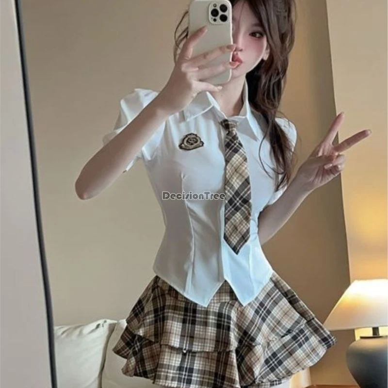 uniforme-escolar-de-verano-2026-para-ninas-conjunto-de-uniforme-jk-para-mujer-camisa-de-manga-larga-corbata-falda-corta-a-cuadros-conjunto-de-3-piezas