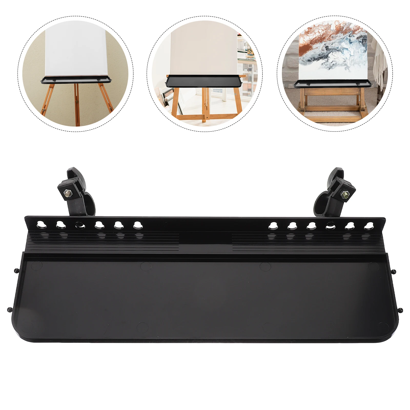 Detachable Easel Tray Shelf Plastic Replacement Sketch Rack Storage Easy To Install For Artist Student Support Sketch Rack Tray