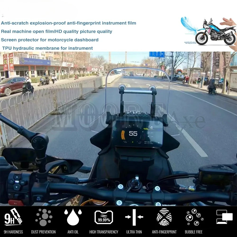 

Motorycle Speedometer Instrument Protective Dash Film For CFmoto 450MT 450nk 800nk 450CL-C 450SR 2024 2025 Speedometer Sticker