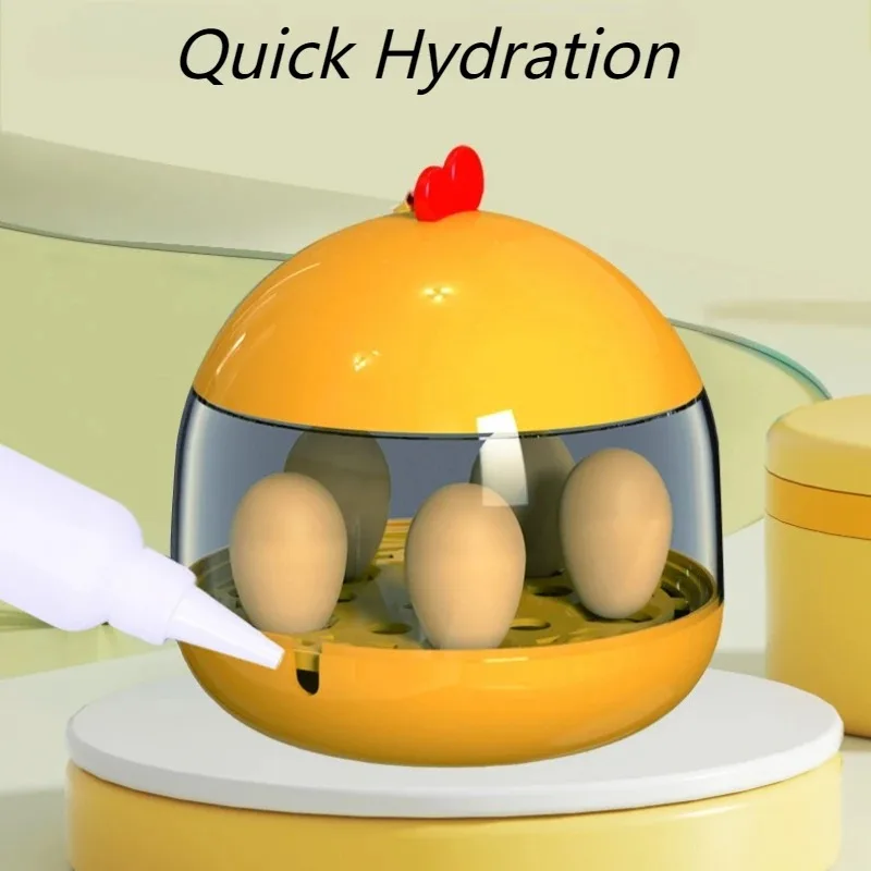 Children Eggs Incubator Automatic Smart Temperature Control Incubators USB Silent Small Chicken Hatcher Machine Chick Brooder