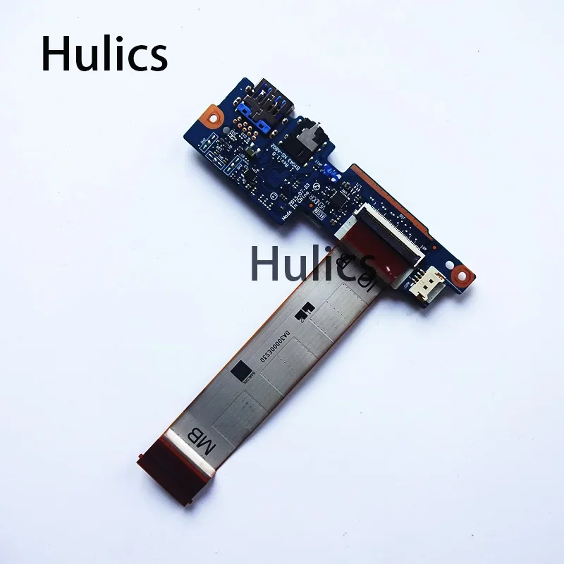 Hulics Used For Yoga 700 700-14ISK USB 3.0 Audio IO PCB Board With Flex Ribbon BYG43 NS-A602 NS-A381  Cable