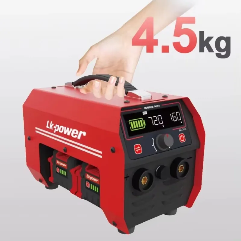 2025 Tragbares neues LCD 130 A MIG MMA Spulenpistole Schweißgerät Schweißgerät