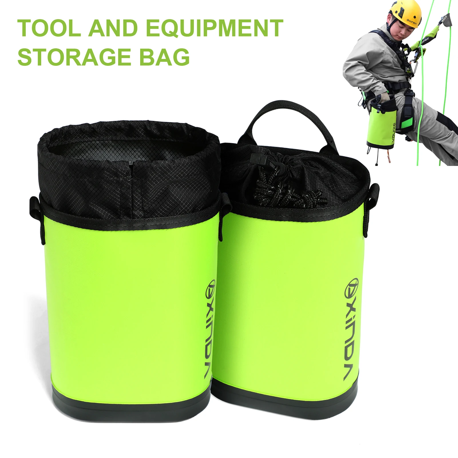 

Outdoor Climbing Tool And Equipment Storage Bag, Drilling Holes,Rock Nails,Electric Drills,Etc Equipment Portable Waist Bag,P882