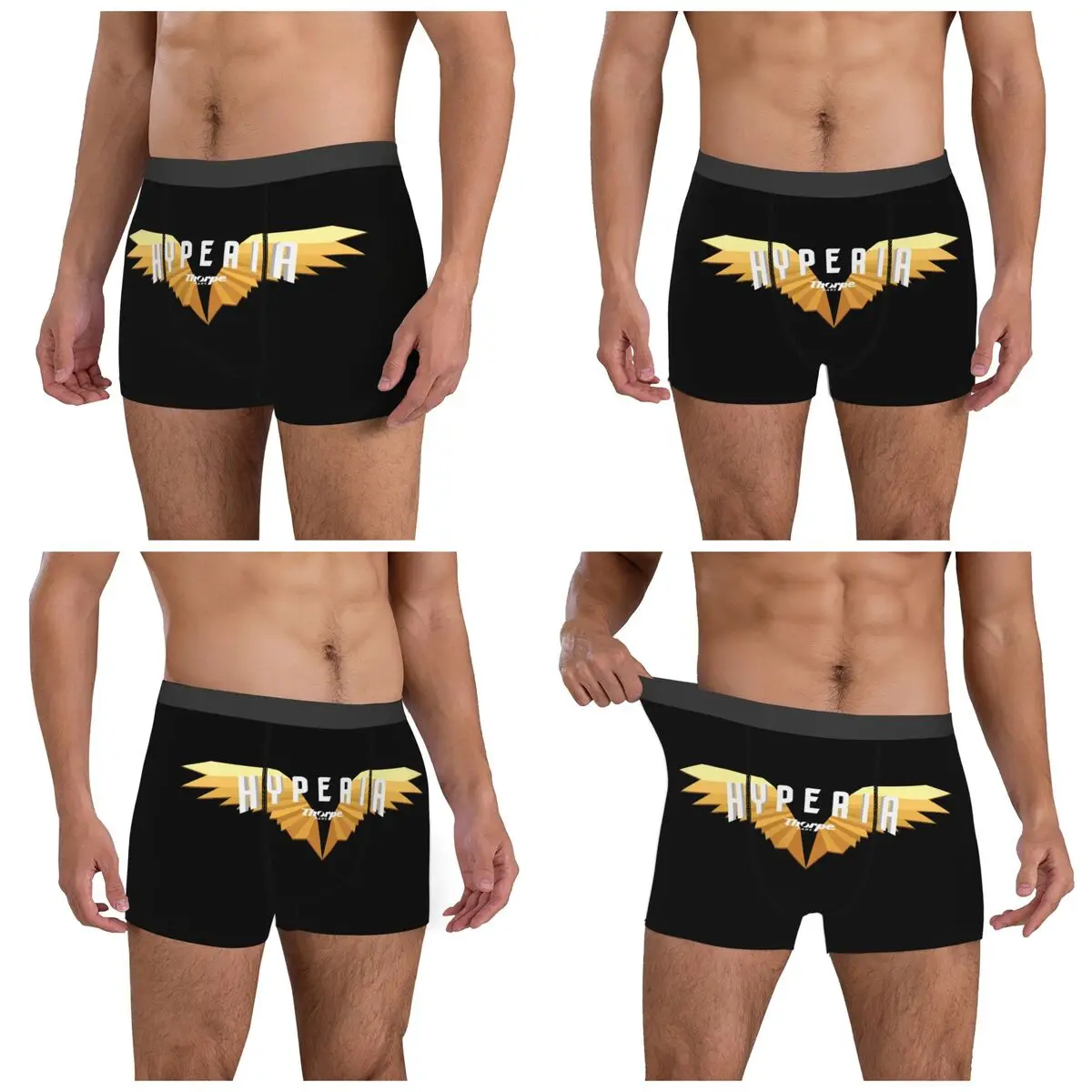 복서 팬티 반바지 하이페리아 토프 파크 로고 팬티 남성용 소프트 속옷 옴므 남자 남자친구 선물