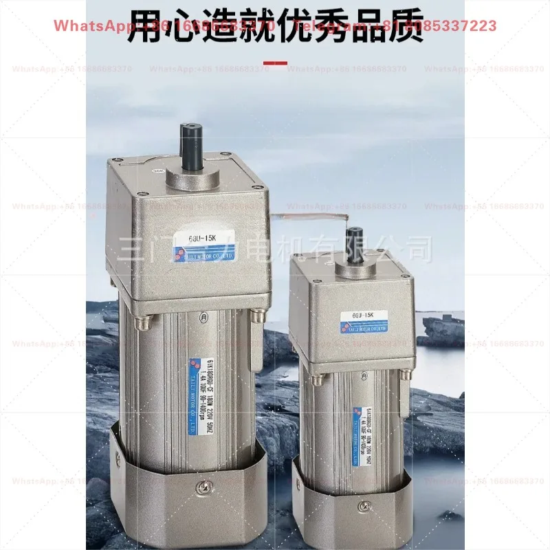 180W250W300W370W single-phase 220V AC geared motor gearbox governor complete set