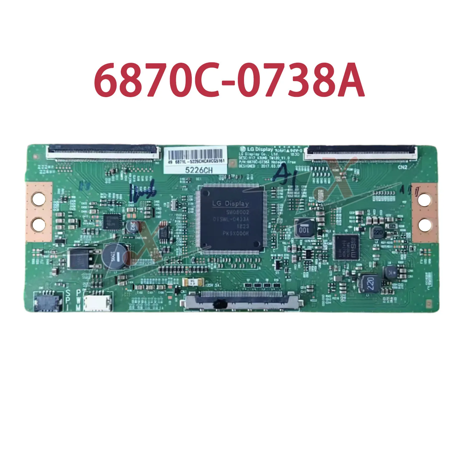 

6870C-0738A Original 55U1A 55V7 55M9 55V6 TV Logic Board 6870C-0738A