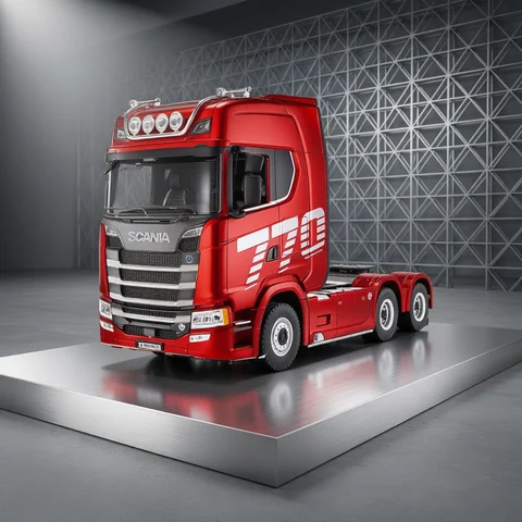 HUINA 1501 2.4G RC Truck With Light 1:18 4WD Full Scale 19CH Remote Control Car Alloy Heavy Truck Trailer Model Toy For Kid Gift