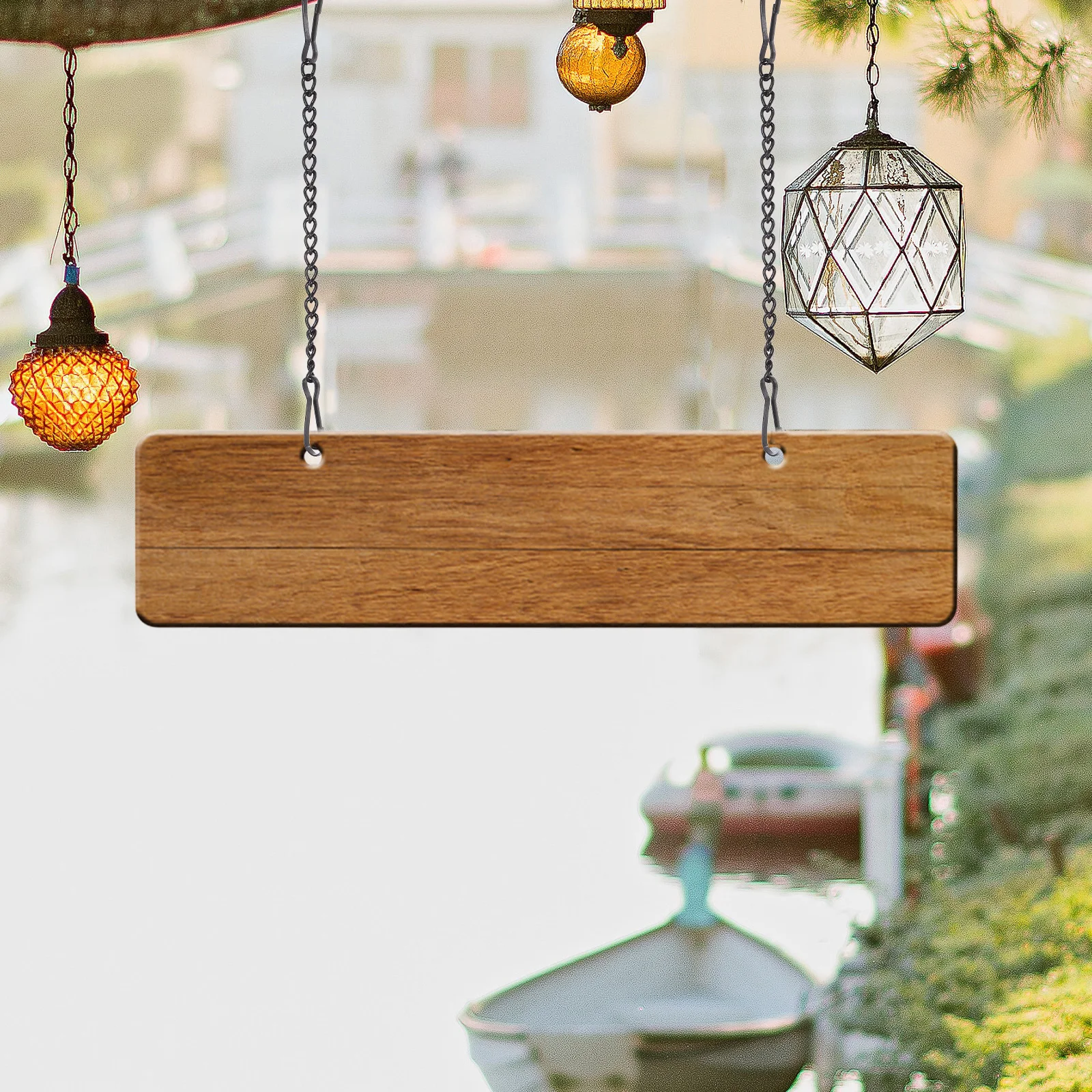 

6Pcs Door Sign Hanging Chains Heavy Duty Iron Chains for Fire Safety Indicators Glass Window Picture Hanging Indoor Outdoor Use