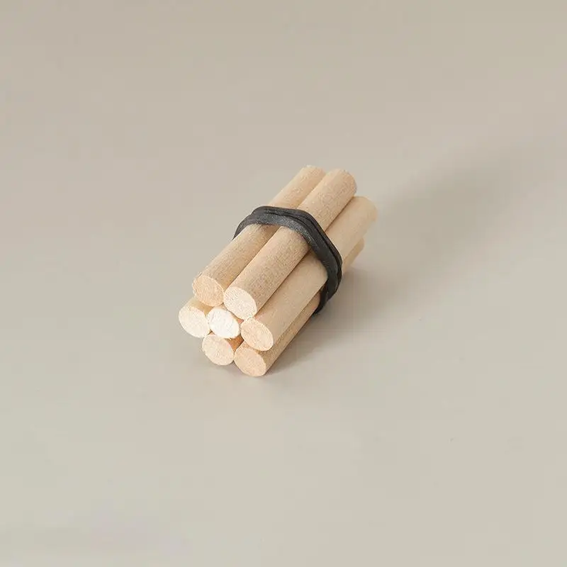 [JT] 5 ชุด อุปกรณ์ตกแต่งบ้านตุ๊กตา 1/12 ของเล่นจำลอง บ้านตุ๊กตา ไม้ฟืนขนาดเล็ก โมเดลตกแต่งฉากตั้งแคมป์ในบ้านตุ๊กตา