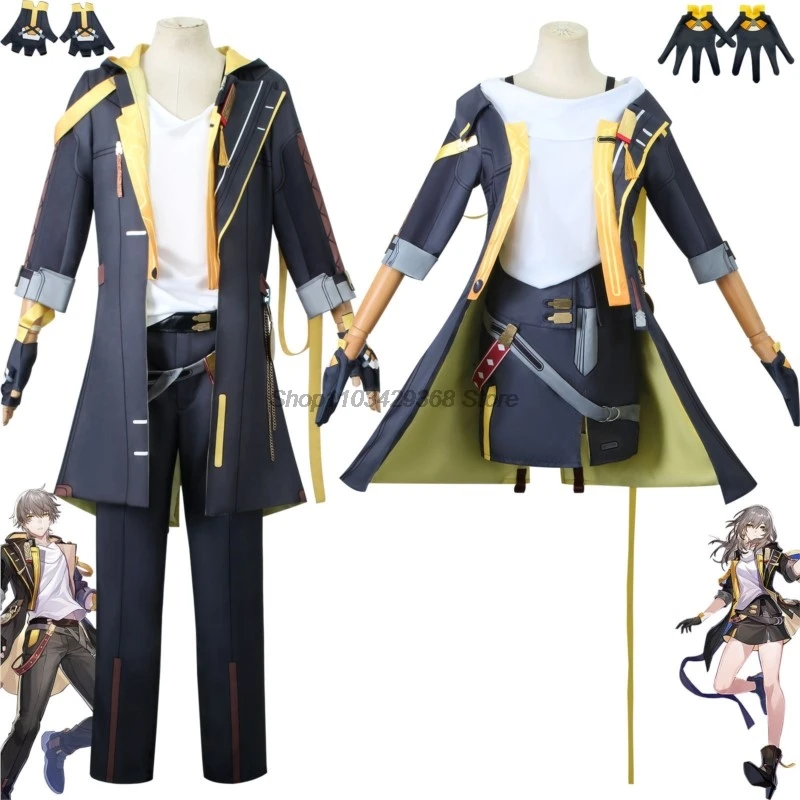 Trailblazer Cosplay Costume Honkai Star Rail Carnival Uniform Wig Anime Halloween Costumes Men Game Character Outfits