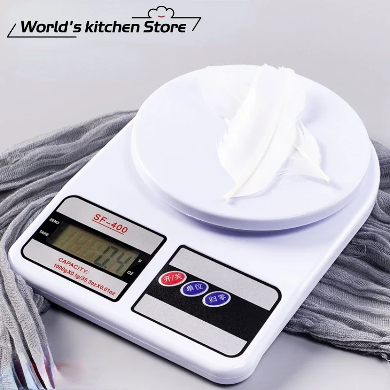 SF400 Kitchen Scales Digital Balanca Food  High Precision  Electronic  10kg  Baking