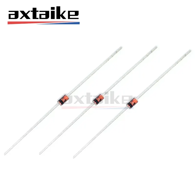 

100PCS 0.5W 3V-30V BZX55C 3V 3V3 3V6 3V9 4V3 4V7 5V1 5V6 6V2 6V8 7V5 9V1 10 11 12 13 15 18 20 24 27 30 V DO-35 1/2W Zener Diode