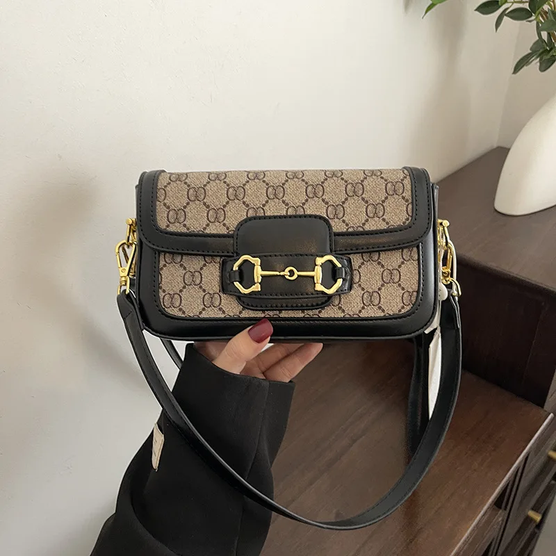 

‌2025 Korean Minimalist Saddle Bag - Women's Luxury Underarm Purse, Autumn Shoulder Bag‌
