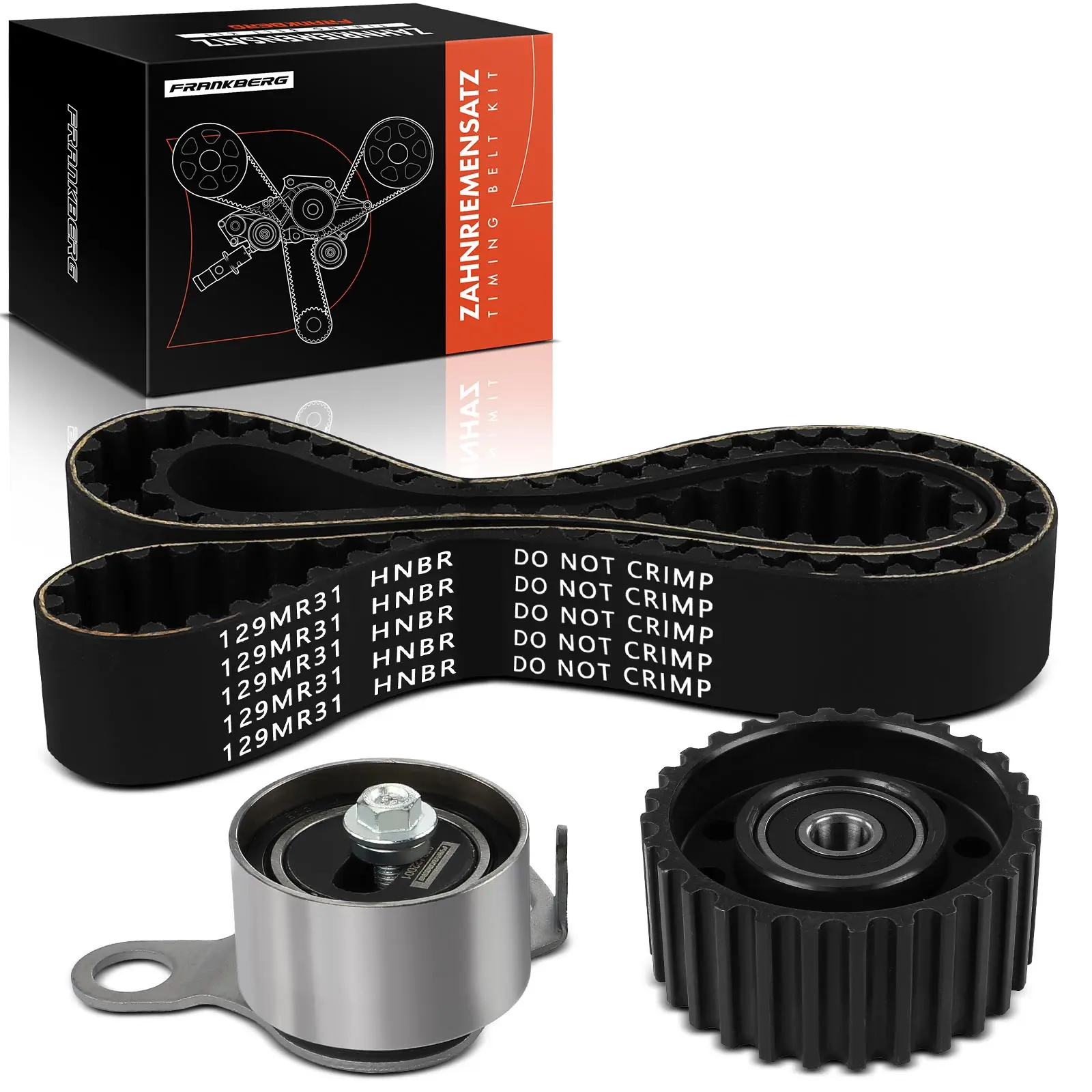 Frankberg 1x Distributieriem Kit Distributieriem Voor Toyota Dyna Hiace IV Bus Box Hilux Pick-up Land 7883-11078 408237210002Z K015214XS